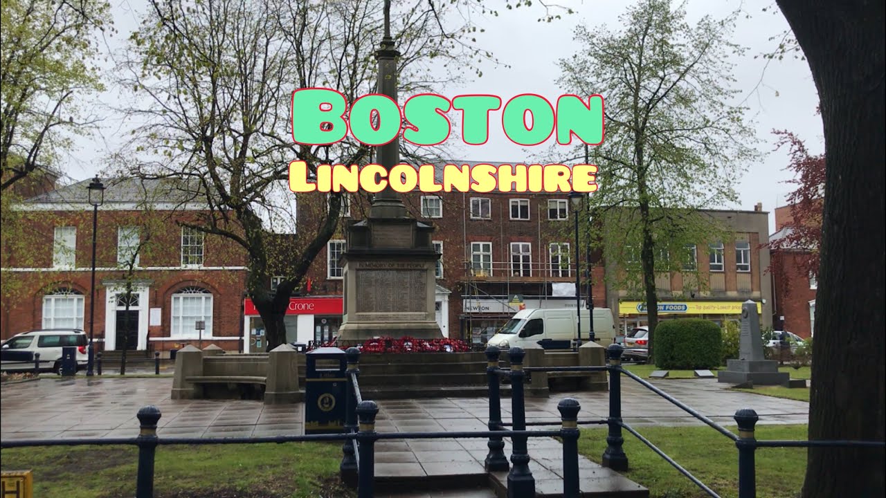 Tour inside #BOSTON town centre #LINCOLNSHIRE