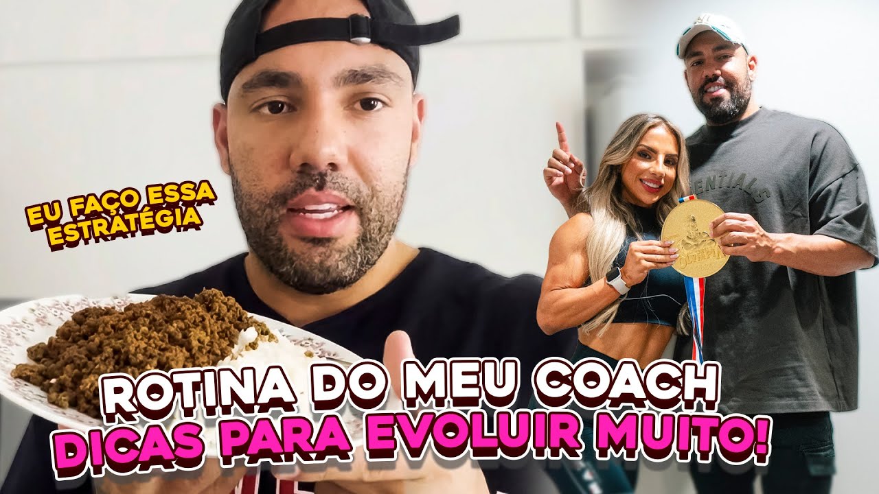 MEU COACH REVELOU O QUE ELE FAZ PARA EVOLUIR O FISICO DE MANEIRA ESTRATÉGICA