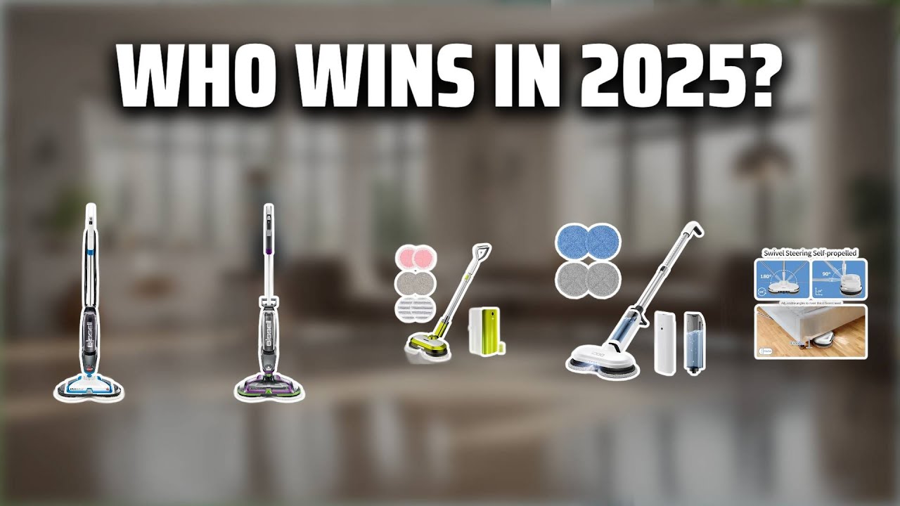 The Top 5 Best Electric Mops in 2025 - Must Watch Before Buying!