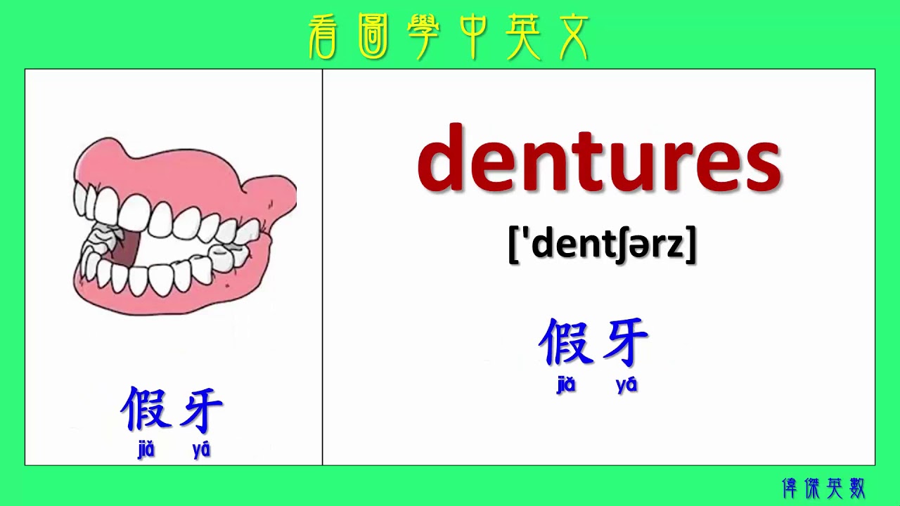 看圖學中英文 152 (Learning Chinese and English Vocabularies) - 雙語教育(Bilingual education)