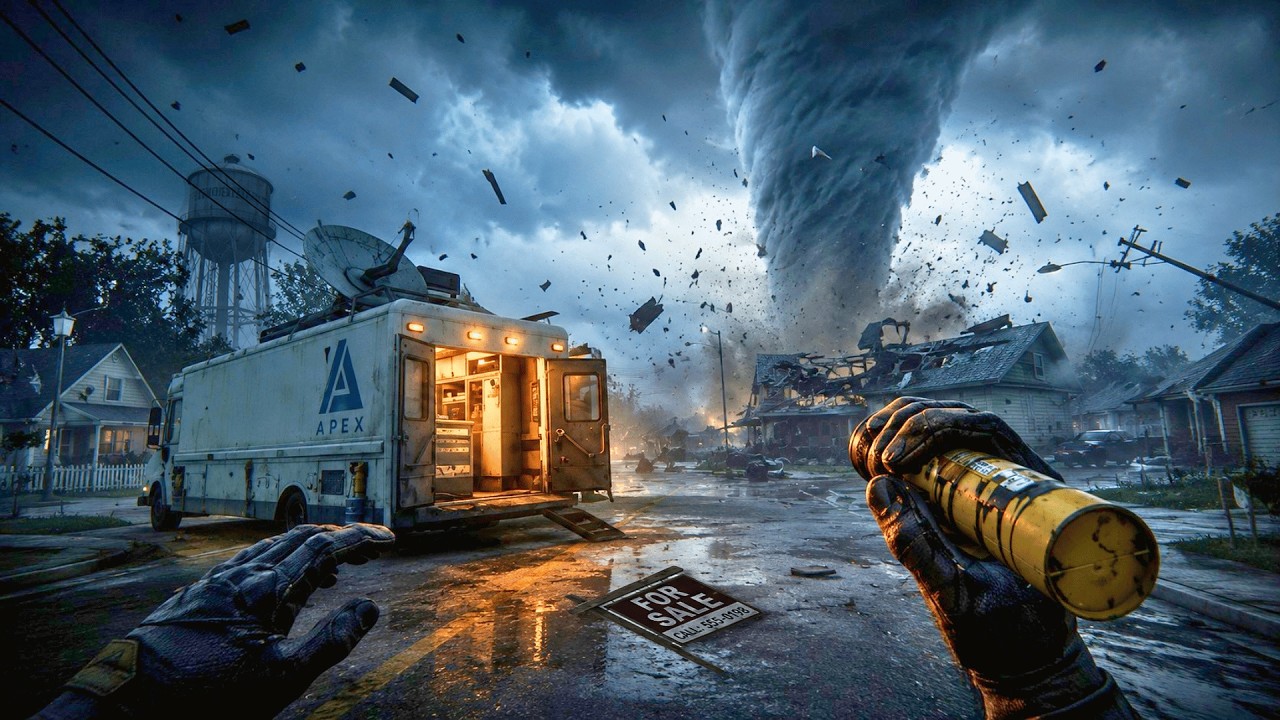 I Was NOT Ready for This New Tornado Survival Game&hellip; | Funnel Runners 
