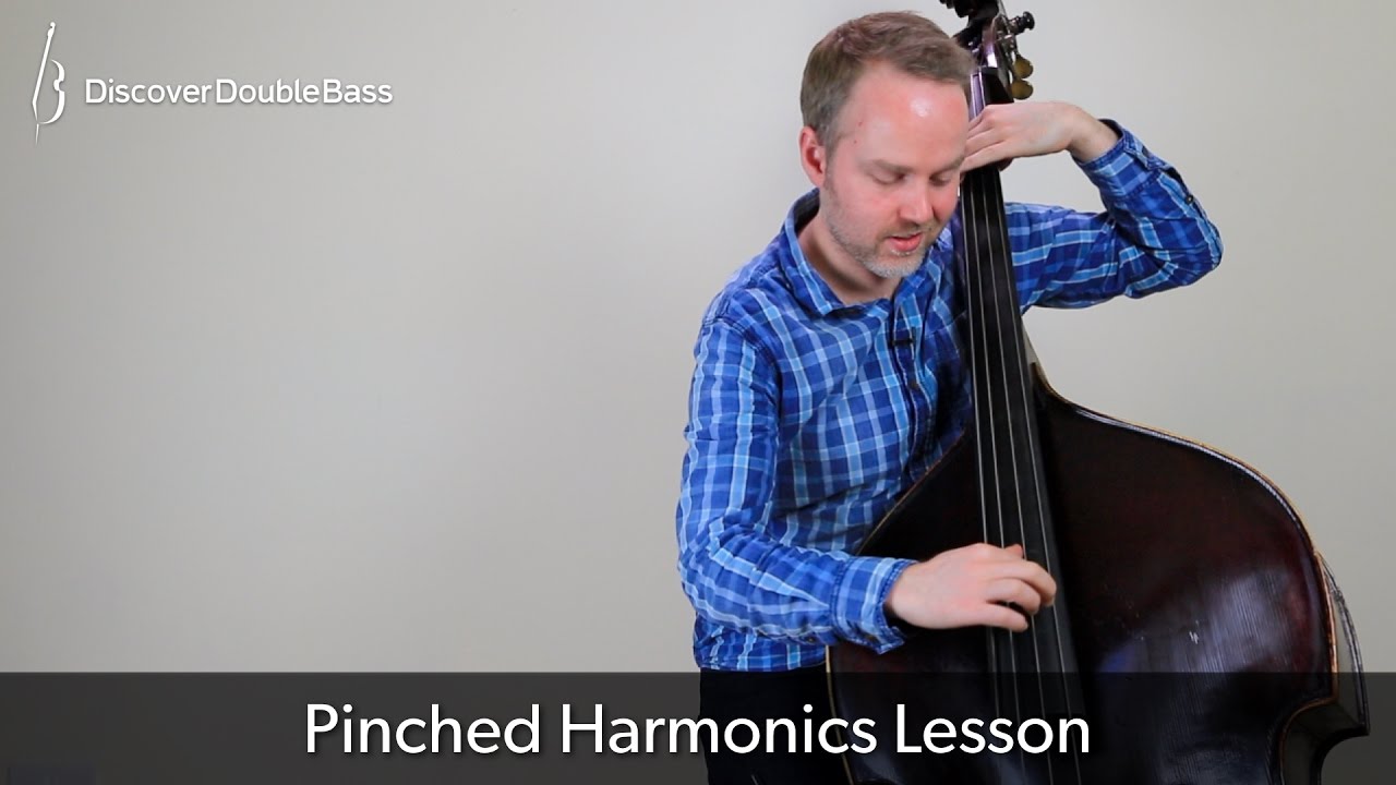Pinched Harmonics - Double Bass Lesson