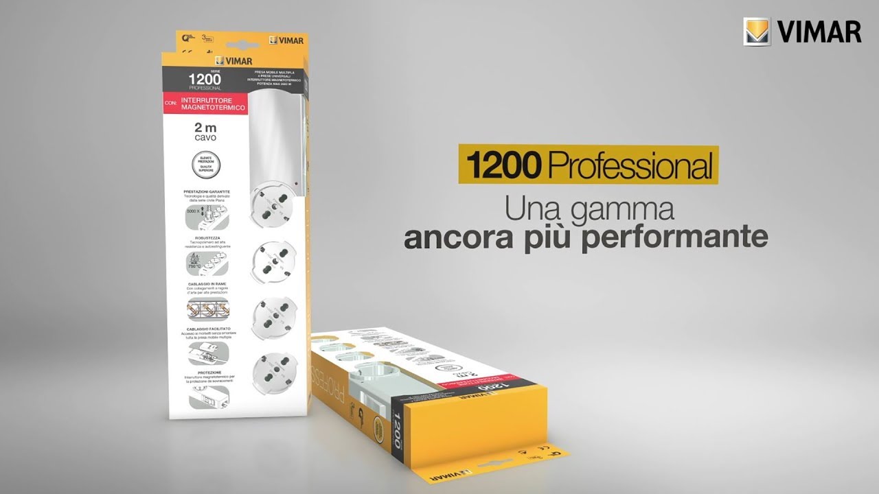 1200 Professional. Una gamma ancora più performante.