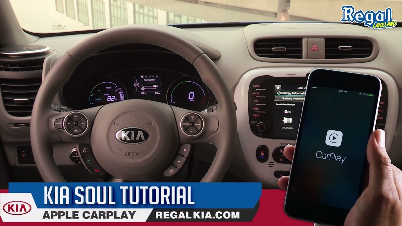 Kia Soul Tutorial - How to Use Apple CarPlay