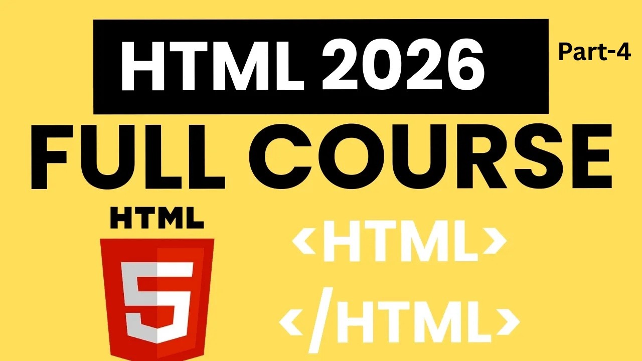 HTML Forms Masterclass 🔥 | All Input Types, Validation, Radio, Checkbox (Part 3)