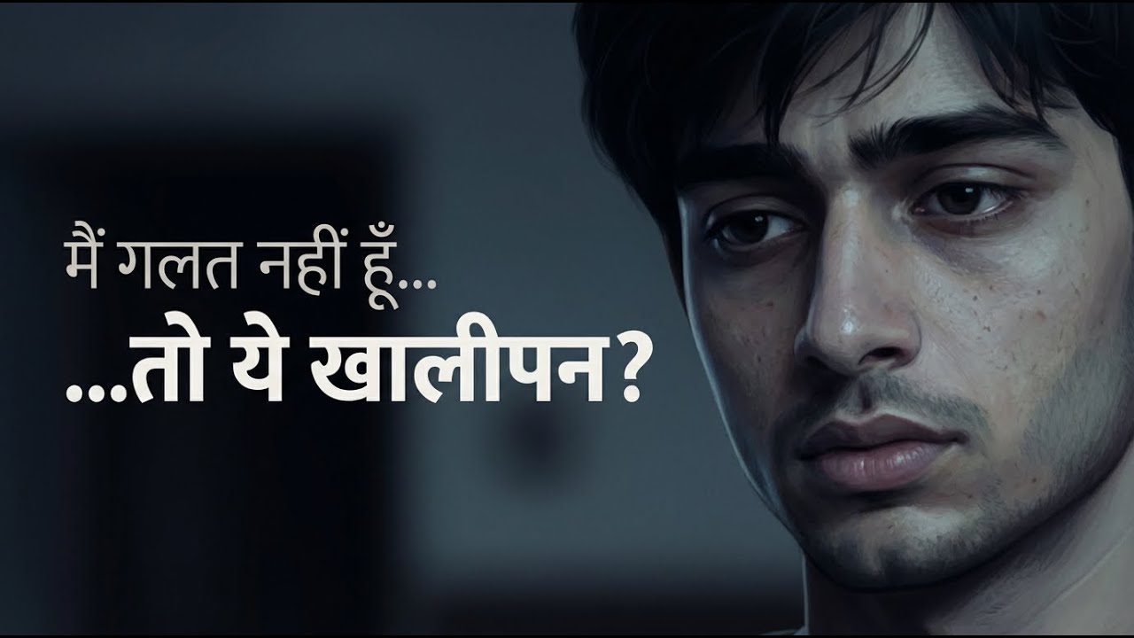 मैं गलत नहीं हूँ… फिर भी ज़िंदगी गलत क्यों लगती है?