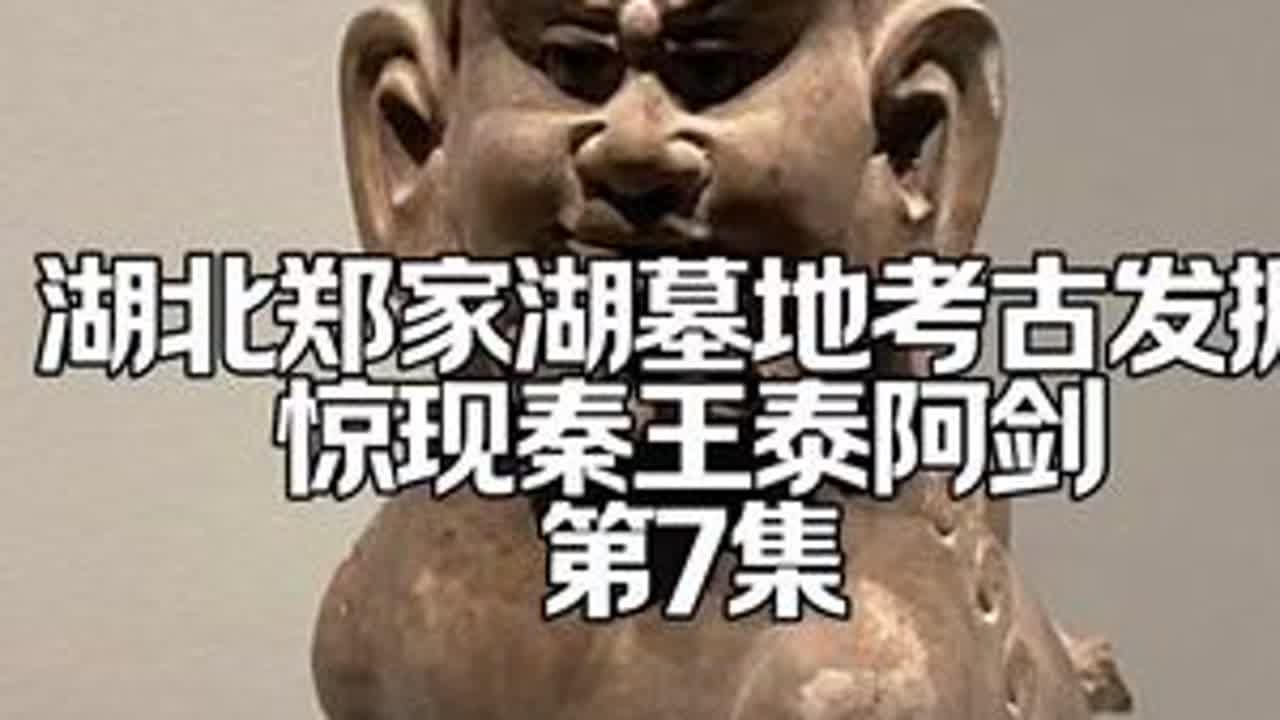 湖北郑家湖墓地考古发掘惊现秦王泰阿剑第7集#考古发现 #历史
