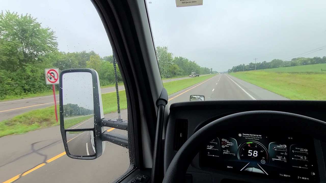 2022 Kenworth T680! POV drive!