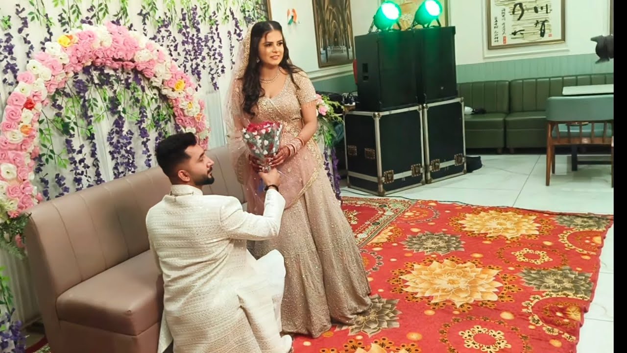 निधी की रिंग सेरमनी 