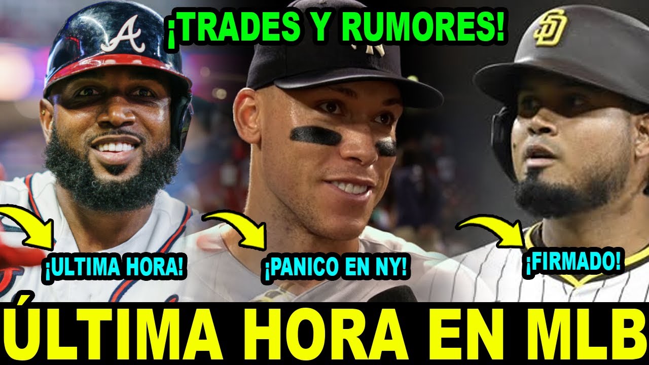 YANKEES EN PANICO POR JUDGE! LUIS ARRAEZ ES LA SOLUCION? DOS EQUIPOS PELEAN POR OZUNA! NEWS MLB