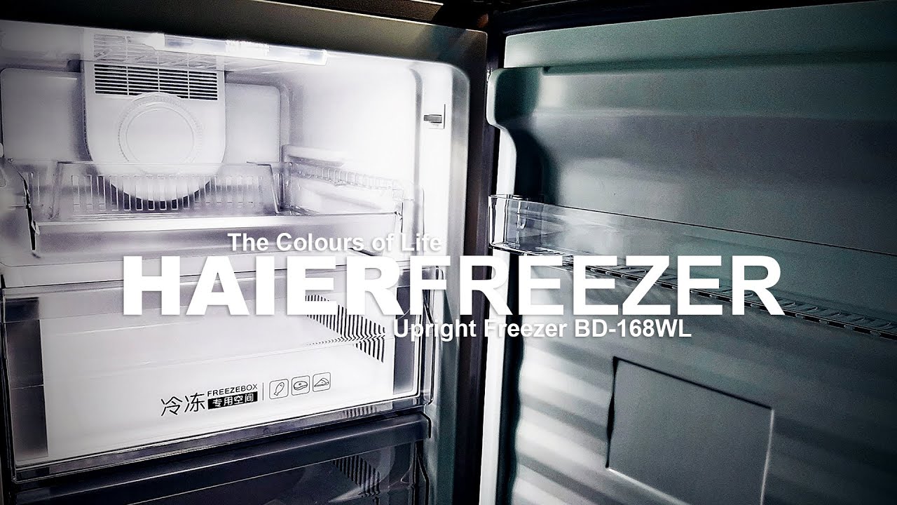 The Colours of Life - Haier Upright Freezer BD-168WL