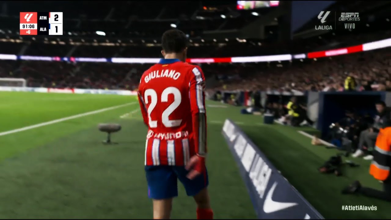 Giuliano Simeone's MVP against Alav&eacute;s