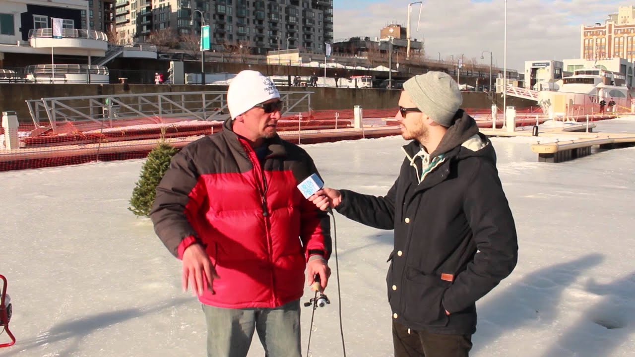 La pêche sur glace au Vieux-Port de Montréal (2e partie)