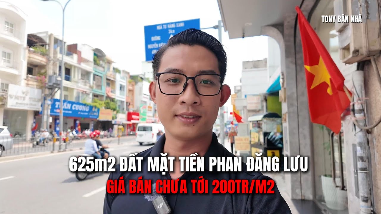 💥Siêu phẩm mặt tiền Phan Đăng Lưu xây cao tầng giá bán cực tốt cho 625m2 đất💥
