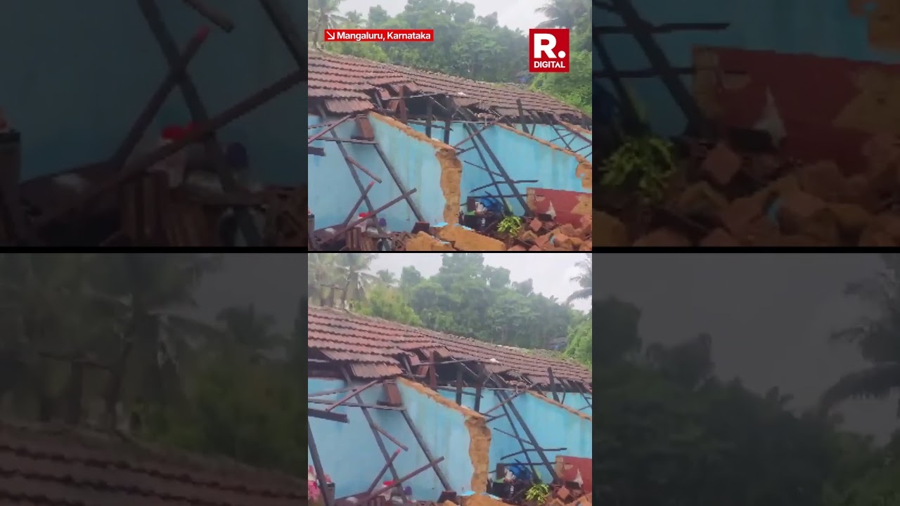 Tragic Incident in Mangaluru: 3 Fatalities Reported in Compound Wall Collapse