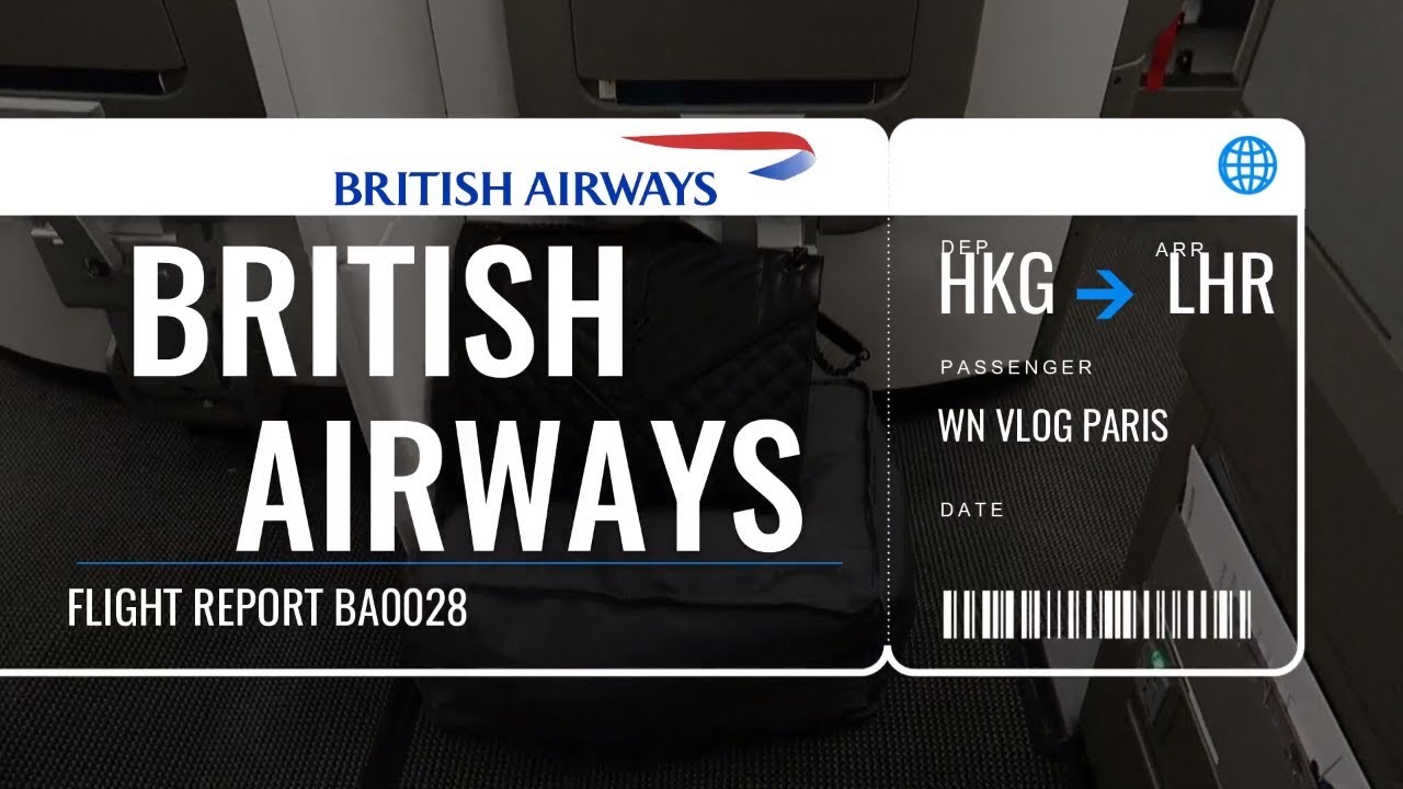 gay travel vlog - British Airways Club World A380 Business Class