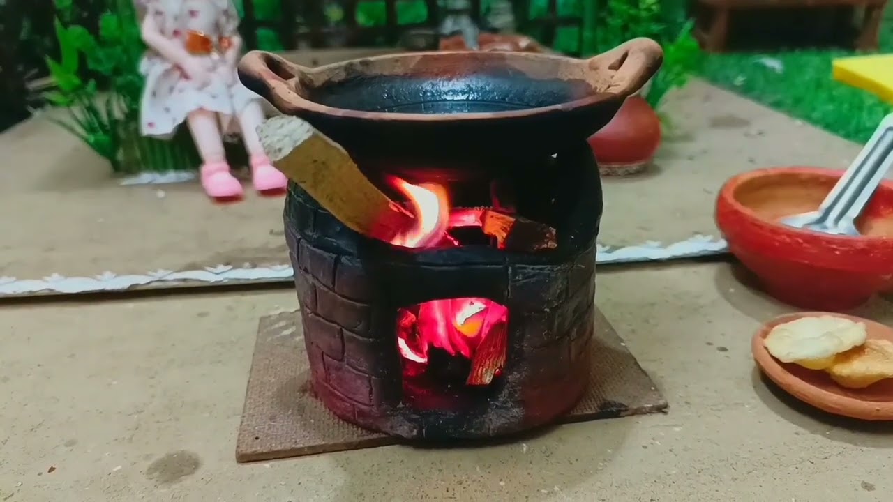 My doll story part-1 ।। আজ গরম গরম লুচি ভাজা হলো ।। #miniature