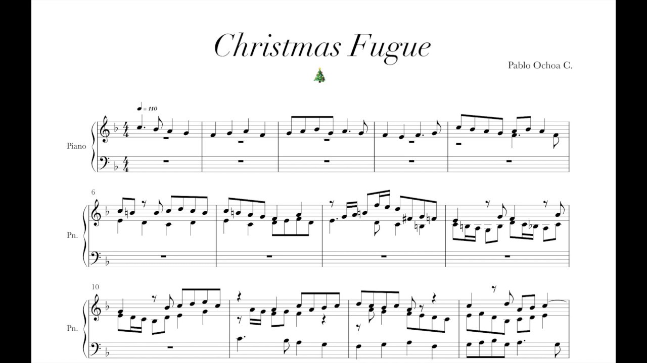 Christmas Fugue