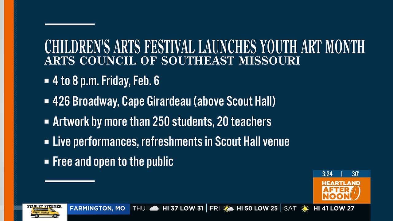 Children's Arts Festival launches Youth Art Month