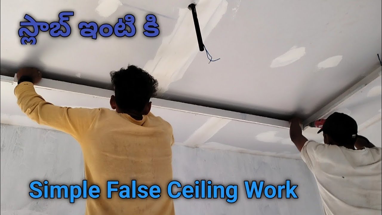 False Ceiling Work in Telugu/Slab House False Ceiling Work/False Ceiling Work/SR Arts 3D Designs