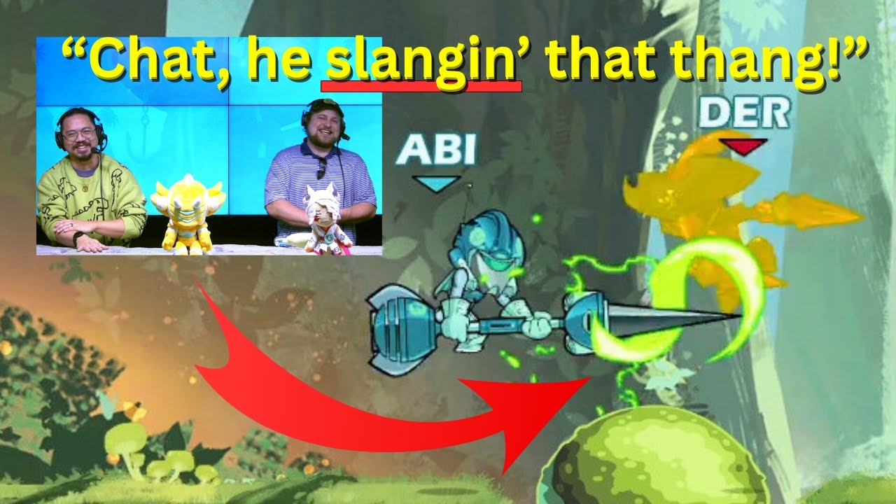 Slangin' and Bangin' on THE Brawlhalla Stream!!! (GONE RIGHT????!?!)