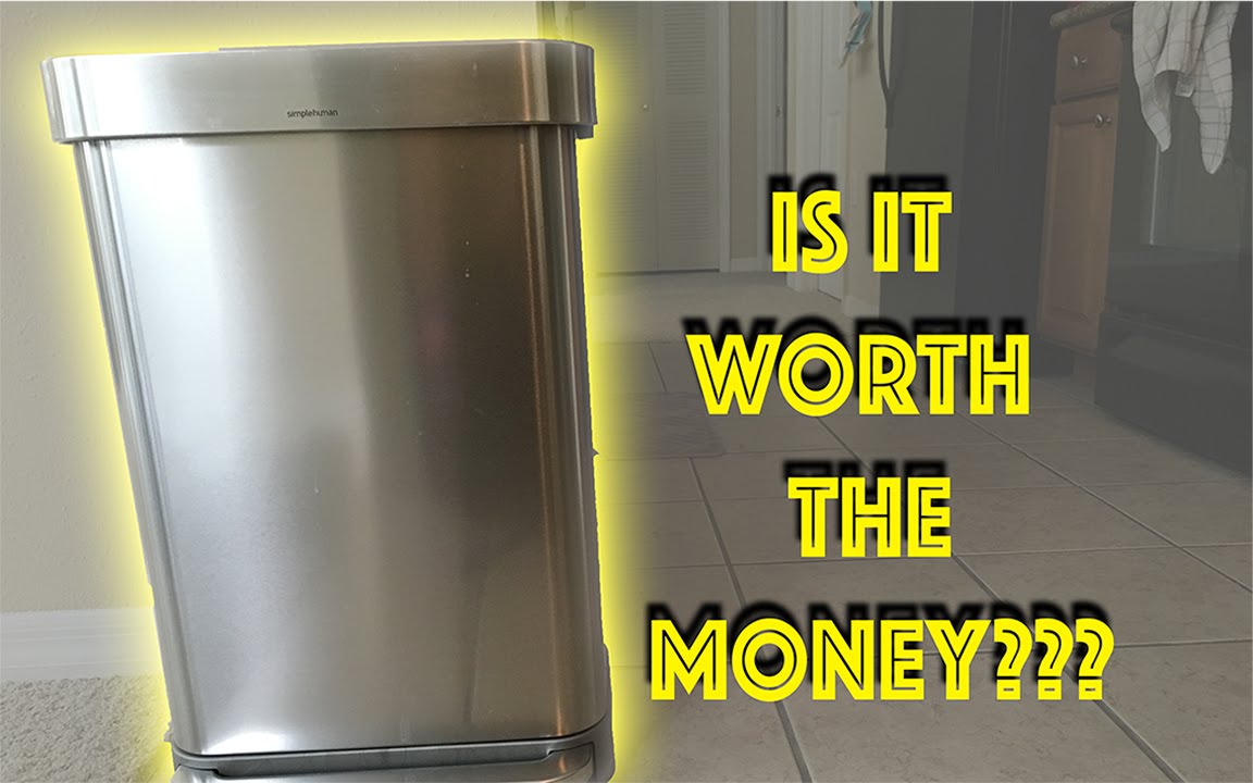 Simplehuman Trash Can Review | 45L 11.9Gal