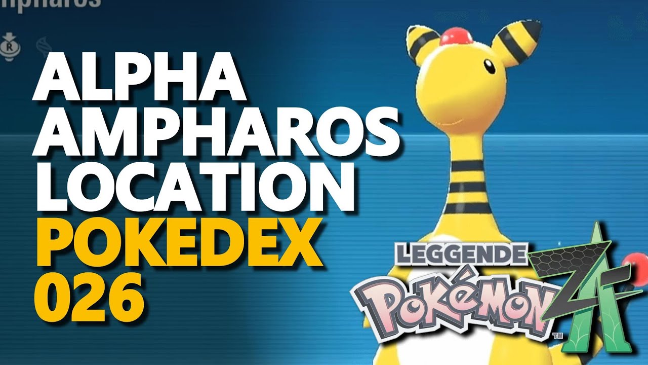 Alpha Ampharos Location Pokemon Legends Z-A