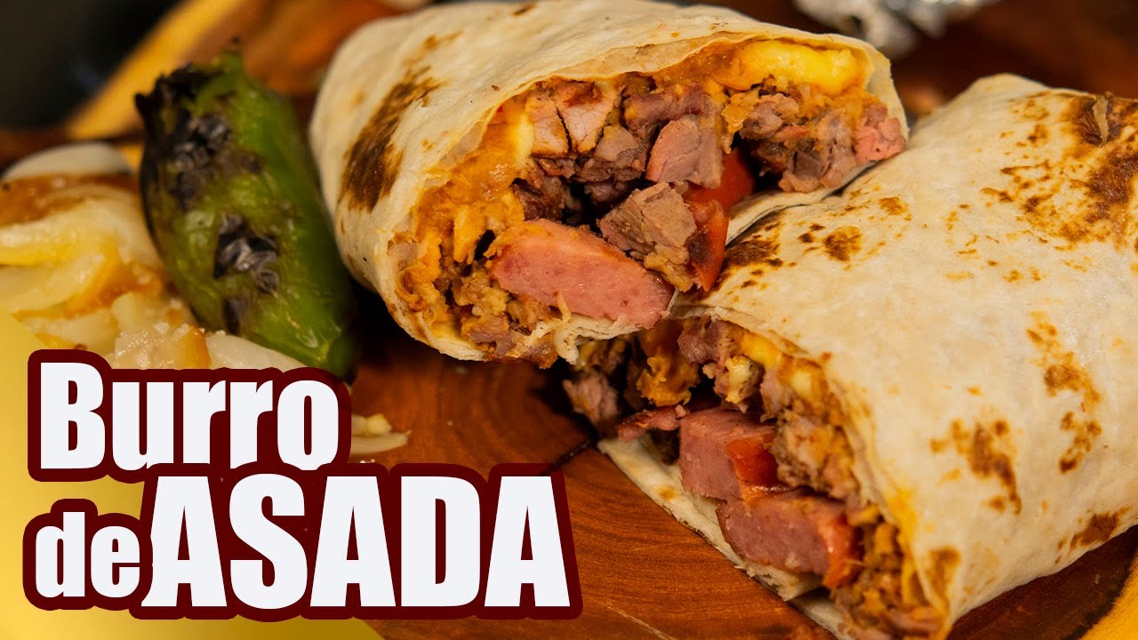 Mega BURRO de CARNE ASADA | TOQUE Y SAZ&Oacute;N