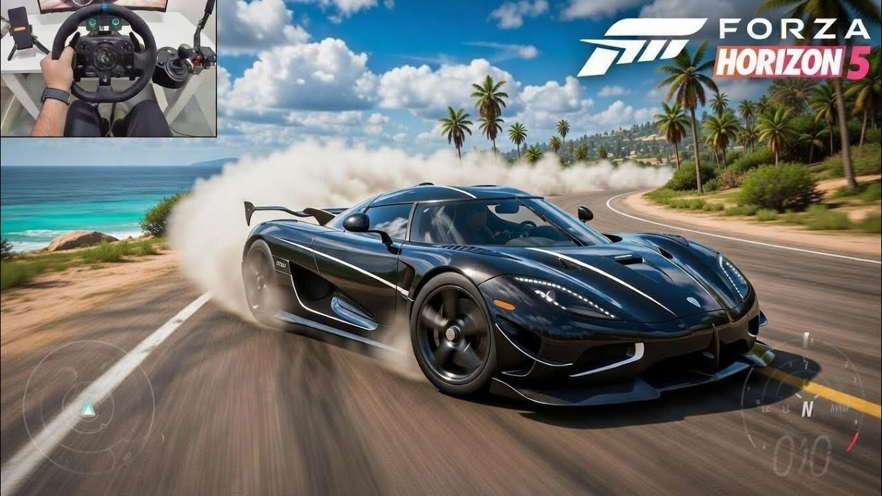 1500HP Koenigsegg Agera RS - Forza Horizon 5 l Logitech G923 Steering Wheel
