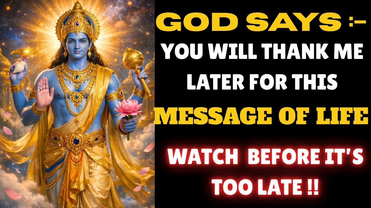 11:11 &ldquo; A Special Message From Shri Hari Vishnu For You Today 🙏 &rdquo;// #GodGives