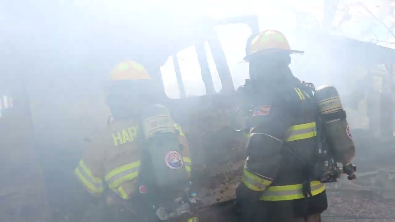 Camper-Trailer and property burned in West Harrison County