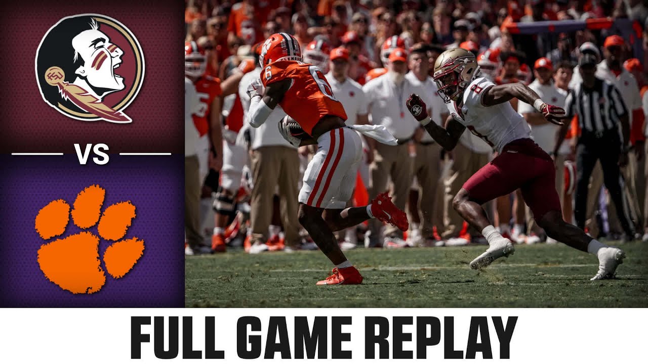 Florida State vs. Clemson Full Game Replay | 2023 ACC Football