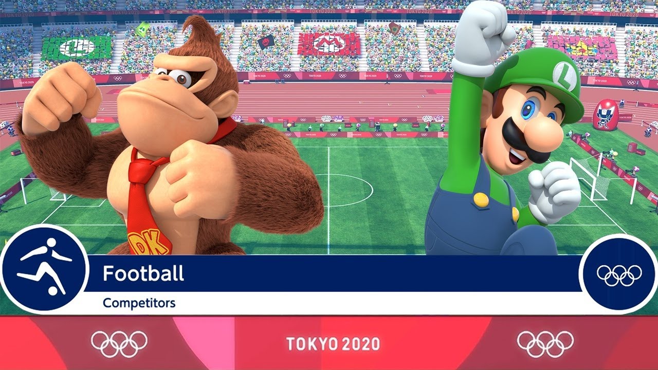 Mario & Sonic at the Tokyo 2020 Olympic Games - Donkey Kong/Mario Vs. Luigi/Sonic