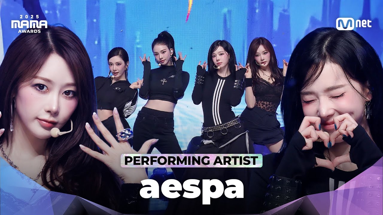 [#2025MAMA] CHAPTER 2 PERFORMING ARTIST #aespa