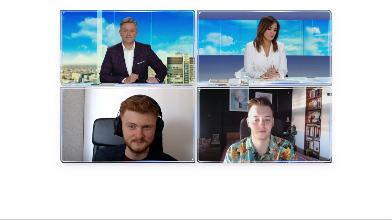 &bdquo;Nowy dzień&rdquo; w Polsat News ft. Avahir i TheFakeOne⛈️