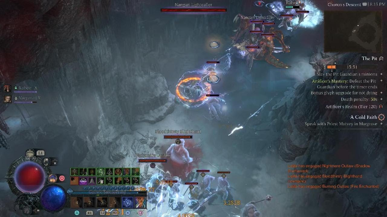 Diablo IV pit120 s8