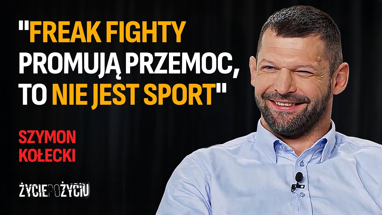 Szymon Kołecki: Freak fighty? Musiałyby przestać być freak fightami