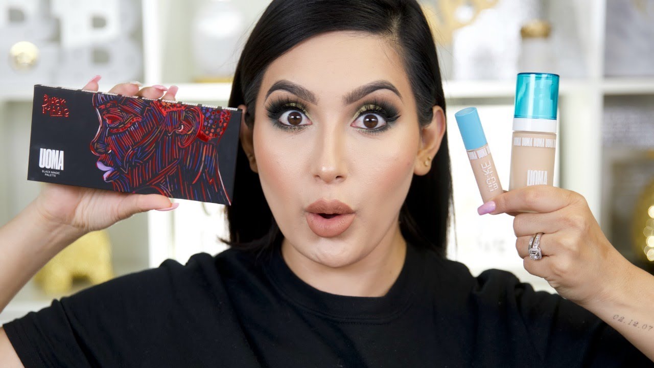 NEW MAKEUP BRAND! UOMA BEAUTY | FIRST IMPRESSION!