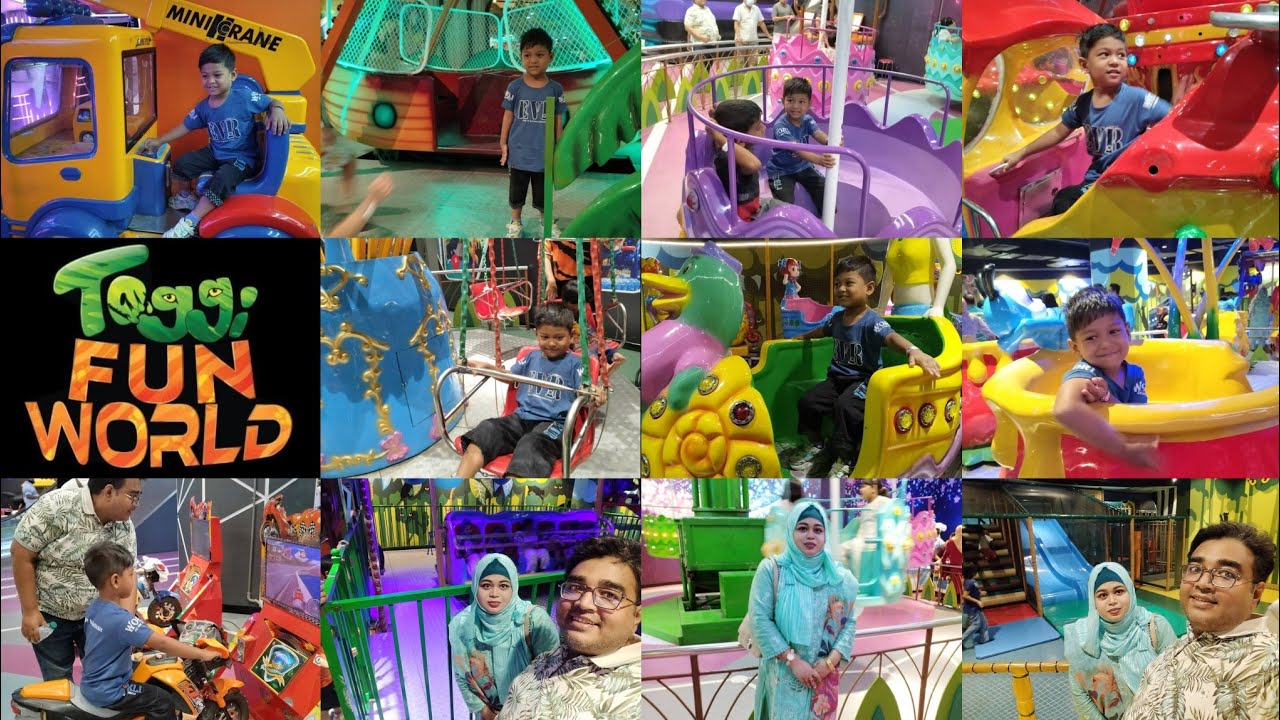 Toggi Fun World Bashundhara City Tour, Location,Ticket Price | Number 1 indoor game  for kinds 