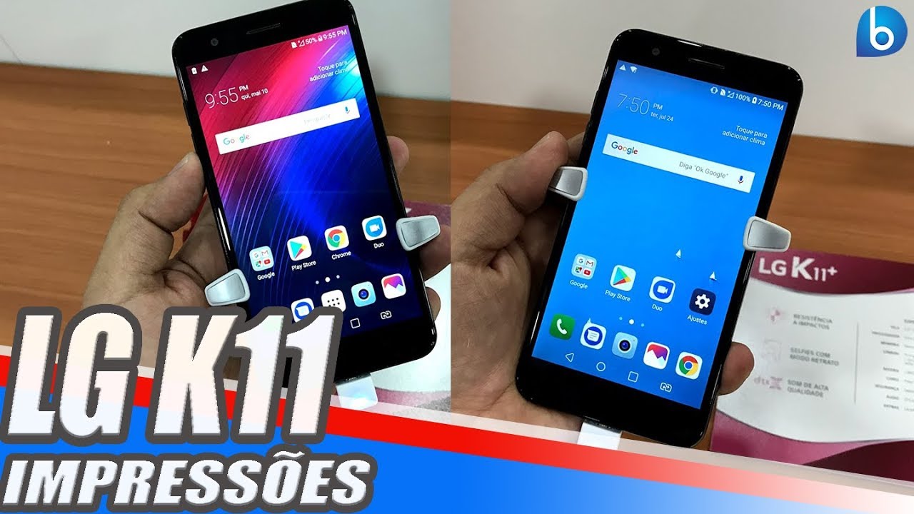 LG K11 PLUS E K11 ALPHA | IMPRESSÕES