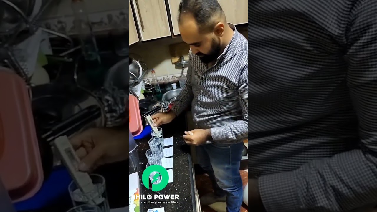 اختبار فلتر #كوجين 9 مراحل الجديد من شركه #فيلو_باور