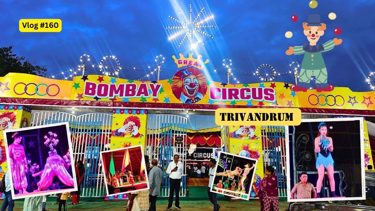 The Great Bombay Circus | Onam Festival | Trivandrum | 2025 | Kerala Vlog #160
