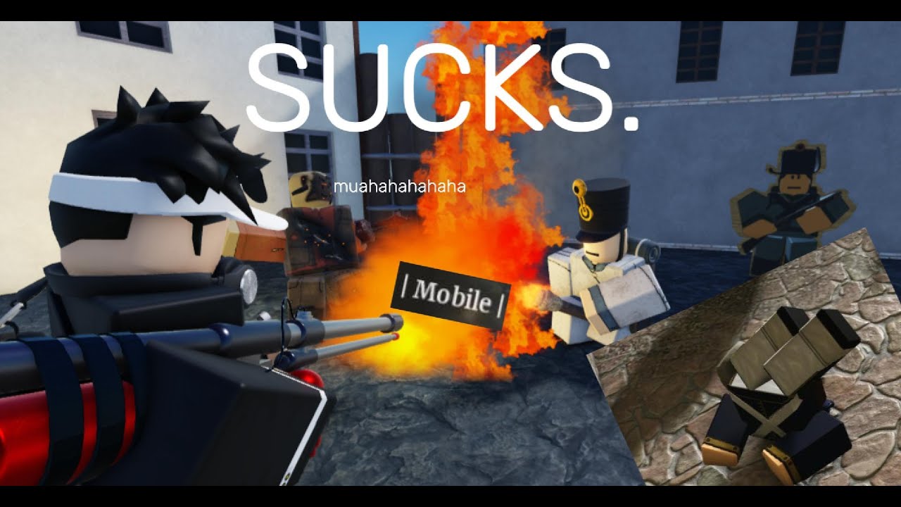 Mobile servers SUCKS | Roblox Guts & Blackpowder
