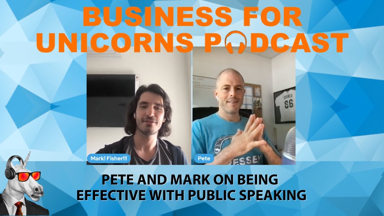 Episode 90: Bonus Episode Pete and Mark on Being Effective with Public Speaking