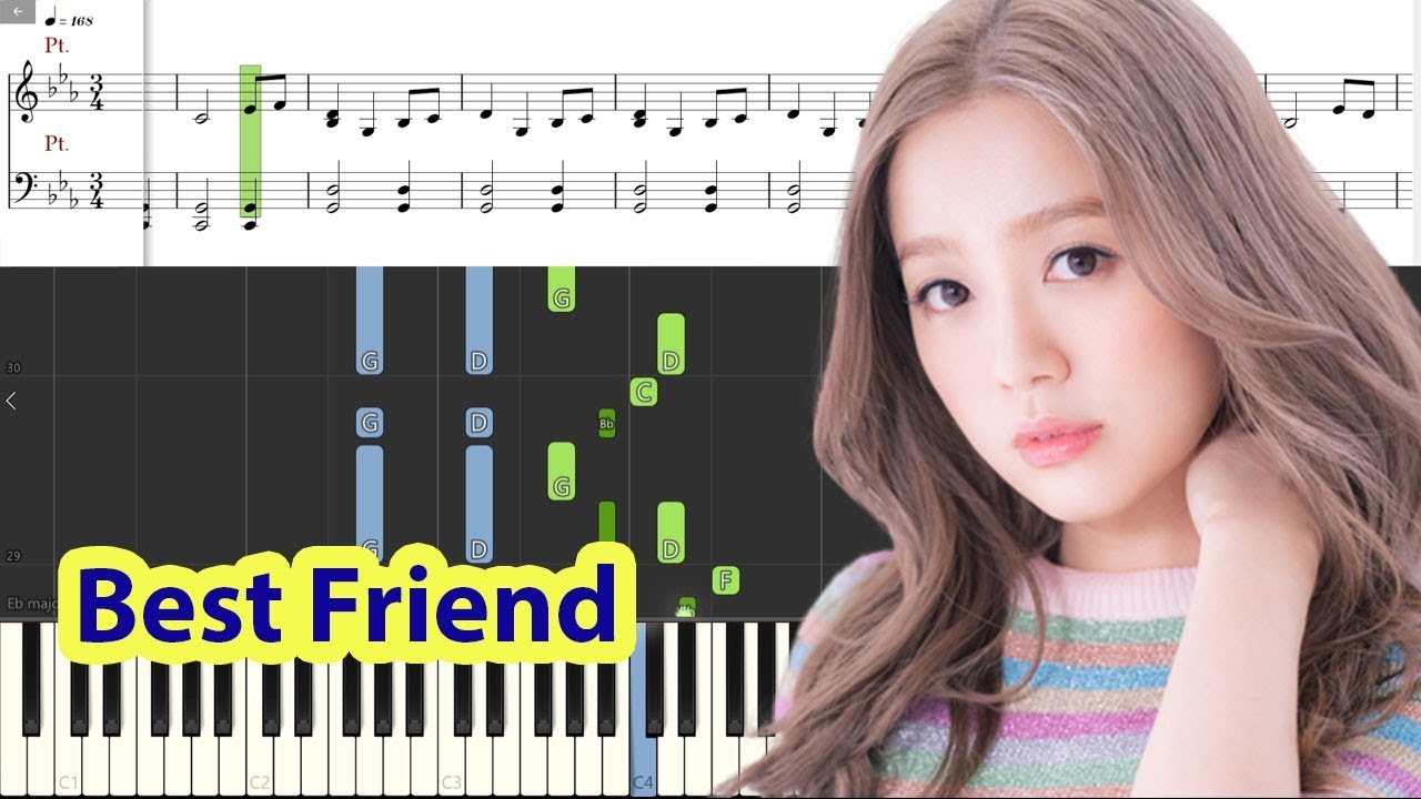 [Piano Tutorial] Best Friend - Kana Nishino | 西野カナ
