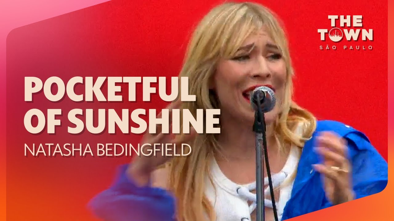 Natasha Bedingfield canta Pocketful Of Sunshine ao vivo no The Town 2025 | Globoplay