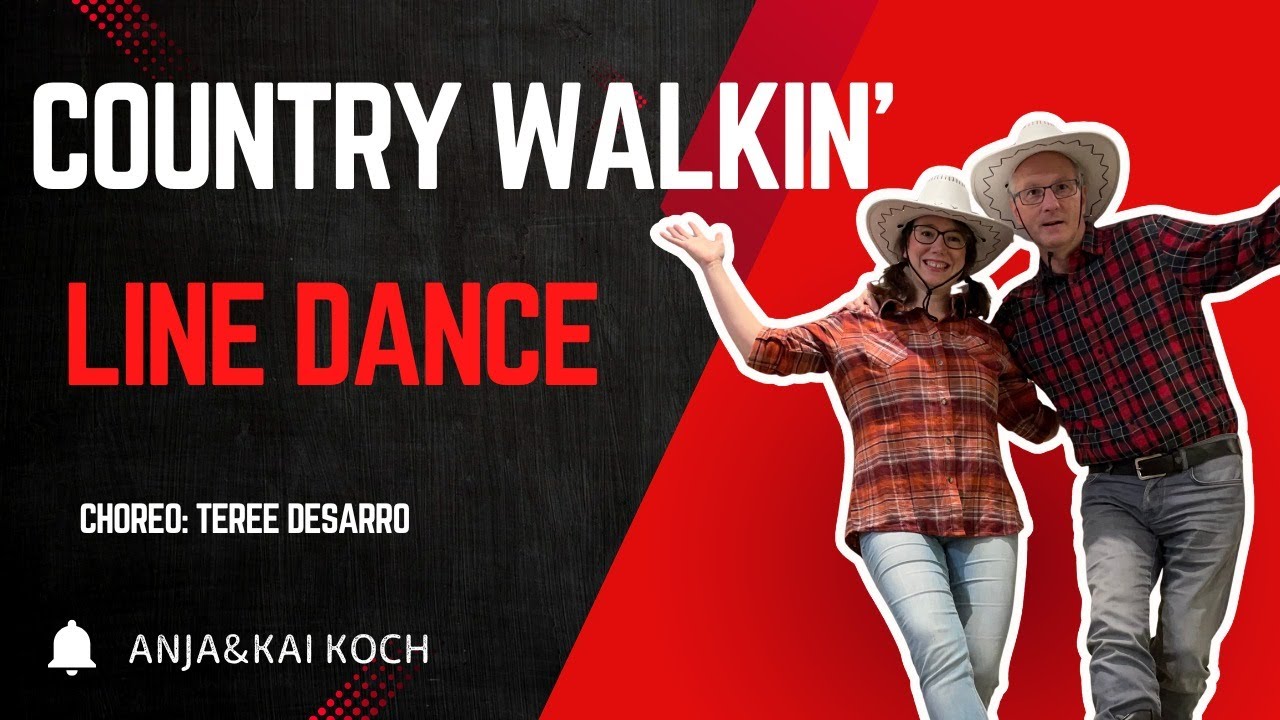 Country Walkin' | Teach & Demo | Line Dance