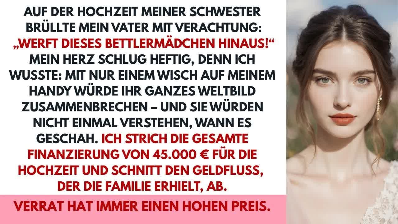 Meine Familie nannte mich Bettlerin – bis ich enthüllte, dass ich ihre ganze Feier bezahlt hatte