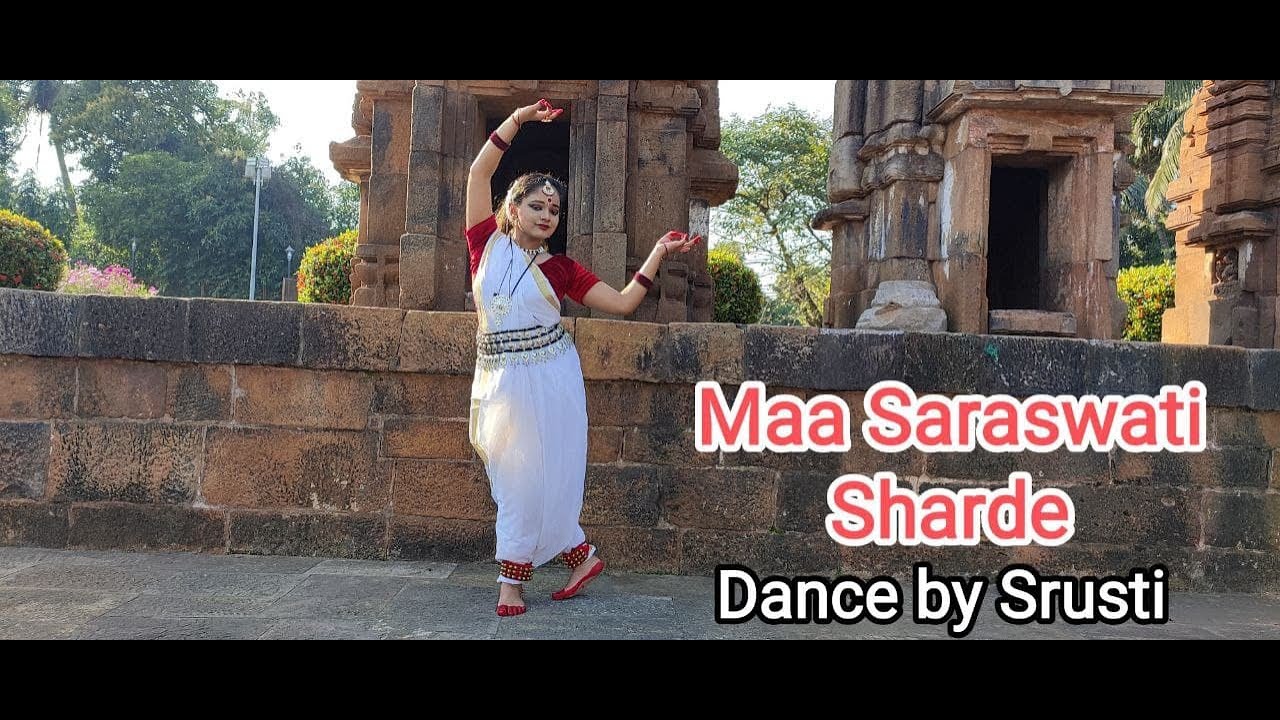 Maa Saraswati Sharde || Happy Basant Panchami || Dance || Dance by Srusti