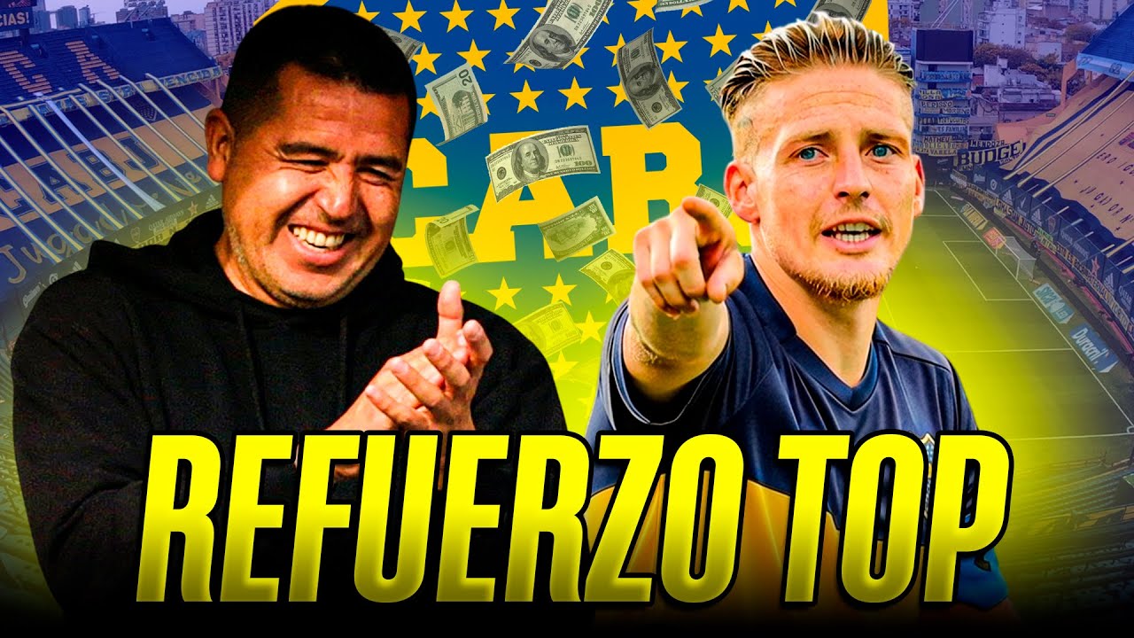 ENLOQUECIÓ RIQUELME Y BOCA SACUDE EL MERCADO CON ASCACIBAR